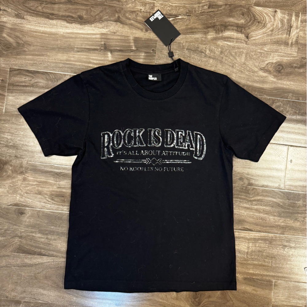 BNWT The Kooples Rock Is Dead tshirt size 1/small